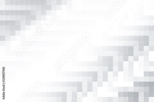 Vector abstract geometric white and gray color background. © BK_graphic