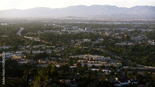 San Fernando Valley Hollywood Freeway Los Angeles California USA