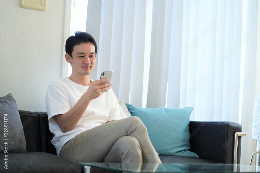 日本人男性のポートレート 日本人男性のポートレート