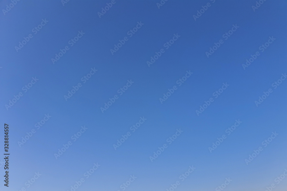 clouds, blue sky background design elements. Pantone Classic Blue.