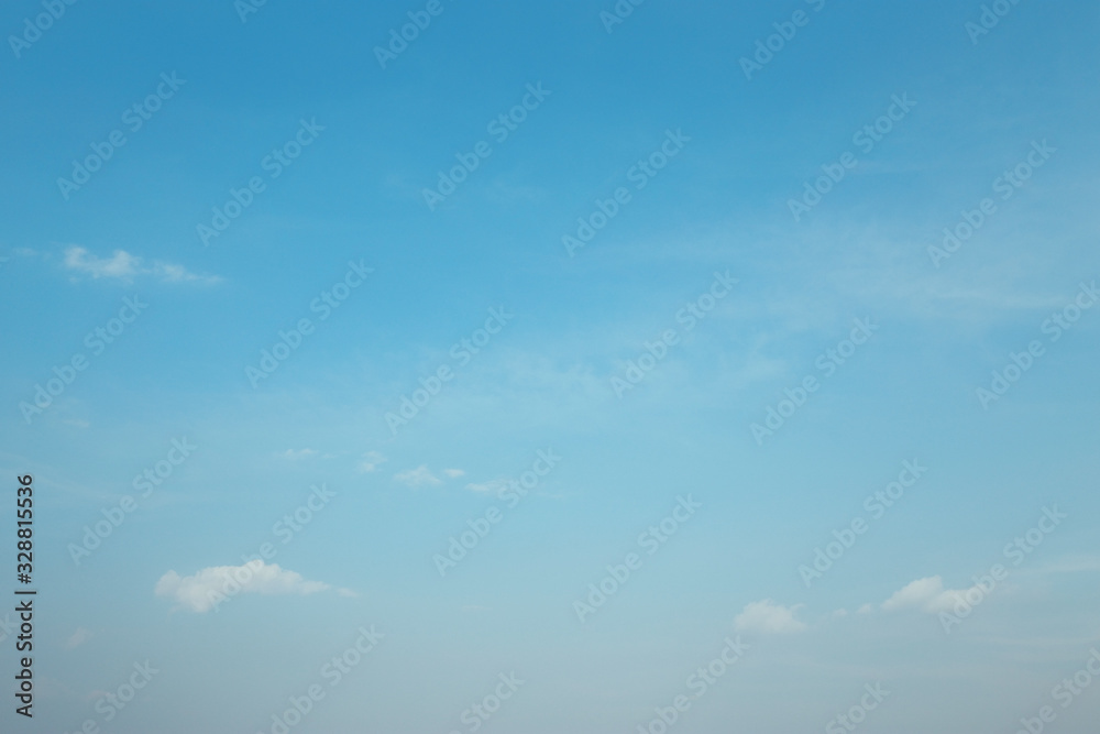 Blue sky. As a natural background image Blue sky. As a natural background image