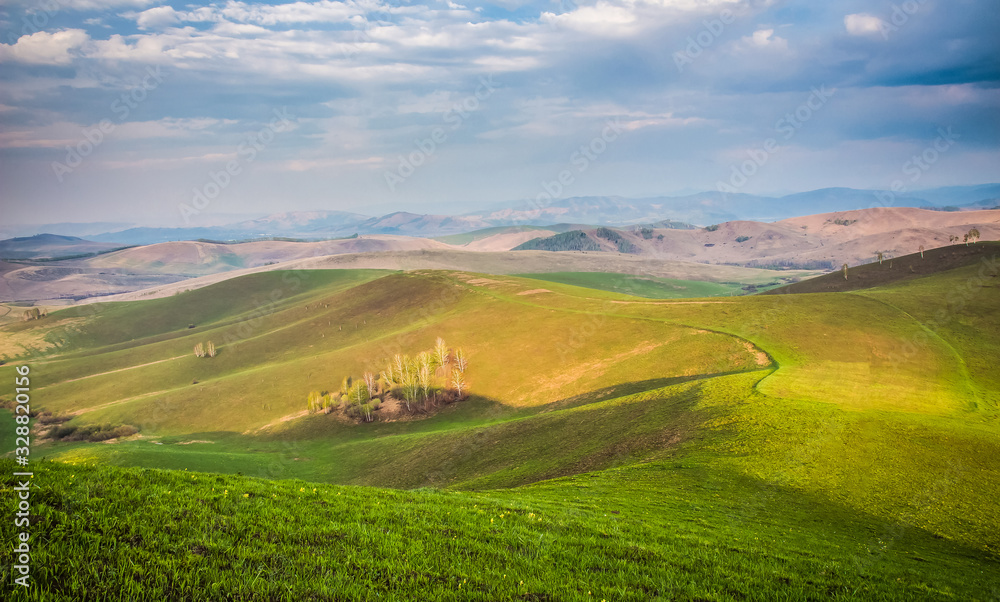 Fototapeta premium Mountains Of Altai