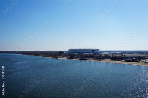Panorama of the coast by the river © Станислав 