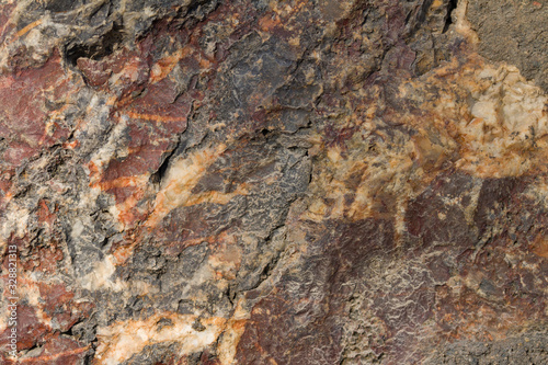 Granite Stone Texture With Shallow depth of field
