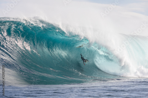 Surfing at Shipstern Bluff