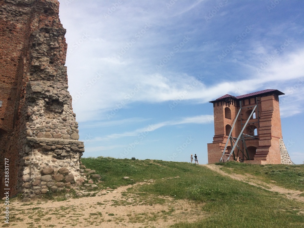 ruins of old castle ruins of old castle