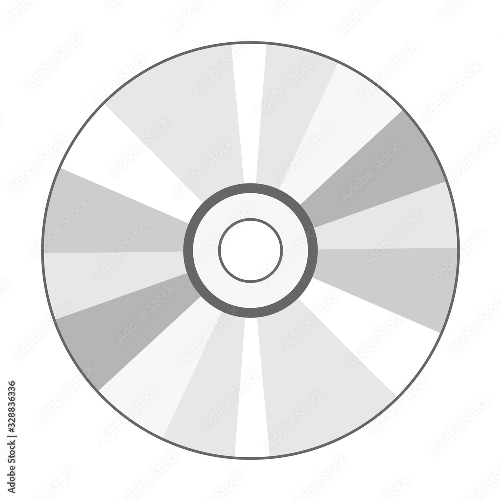 CD Disk icon isolated on white background, Vector illustration CD Disk icon isolated on white background, Vector illustration