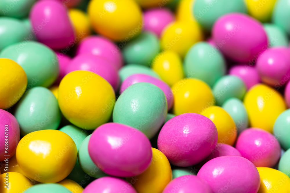 Closeup of Colorful candies background Closeup of Colorful candies background