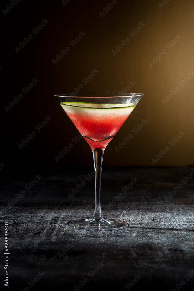 Watermelon martini Watermelon martini