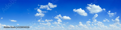 Fototapeta Naklejka Na Ścianę i Meble -  Cloudscape - Blue sky and white clouds