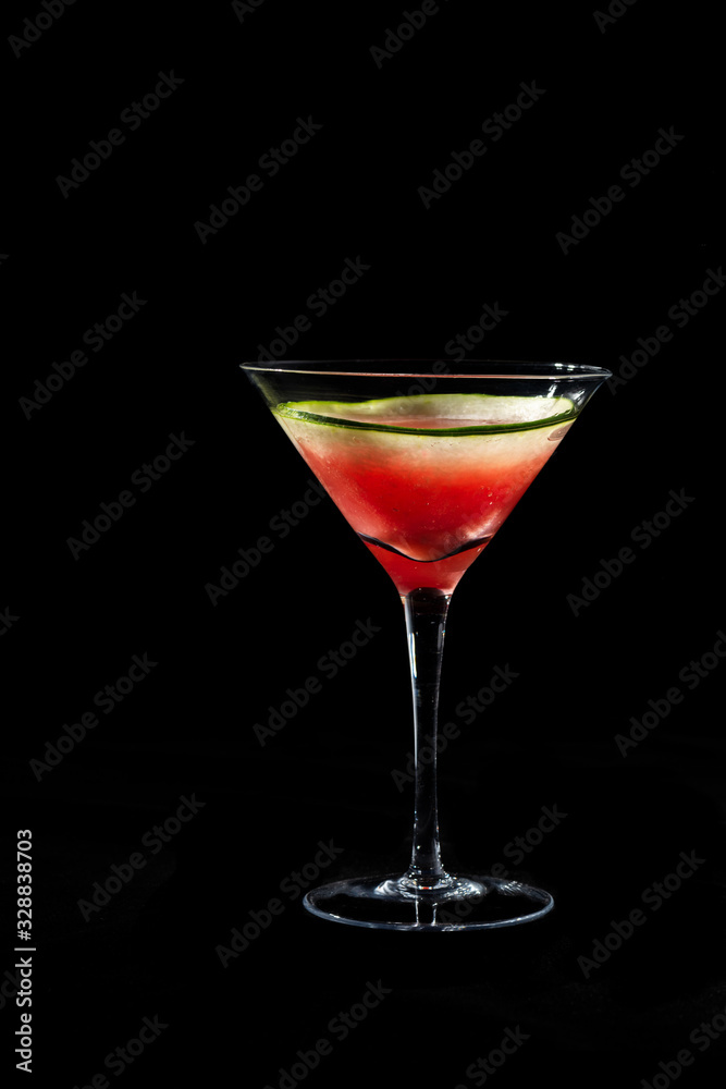 Watermelon martini