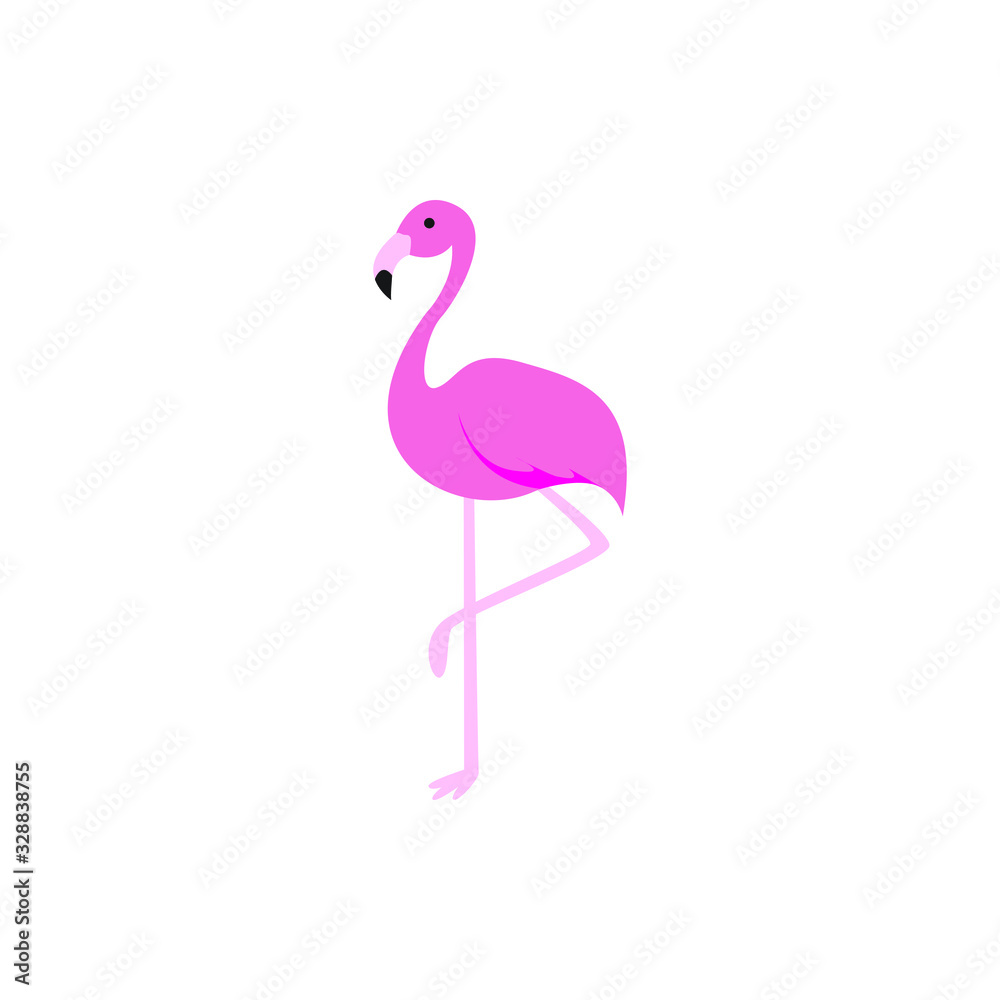 flamingo vector graphic element design