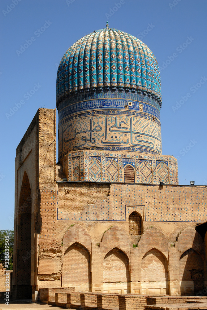 Bibi-Khanym Mosque. Samarkand, Uzbekistan.