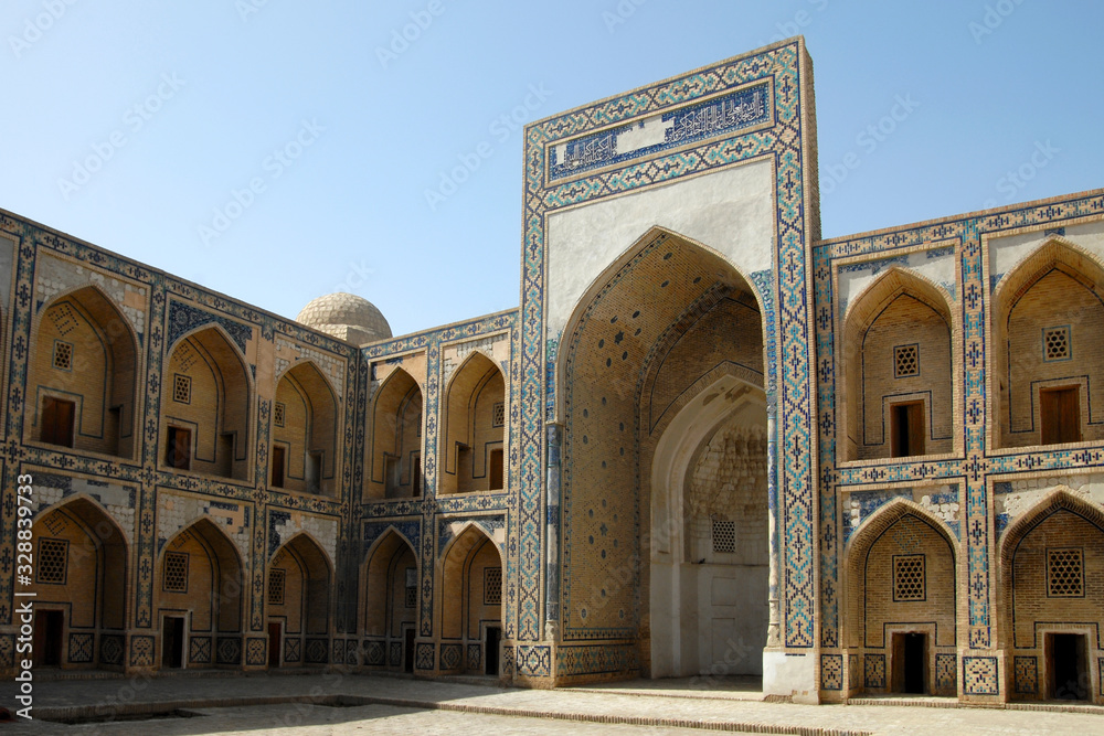 Ulugbek madrasah. Bukhara, Uzbekistan.