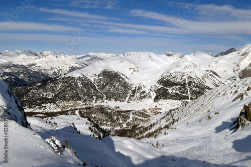 Montgenevre Milky Way Ski Area Hautes Alpes French Alps France © Andy Evans Photos