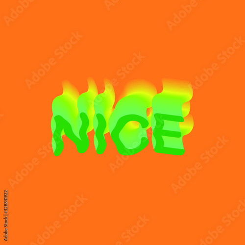 nice colorful word design
