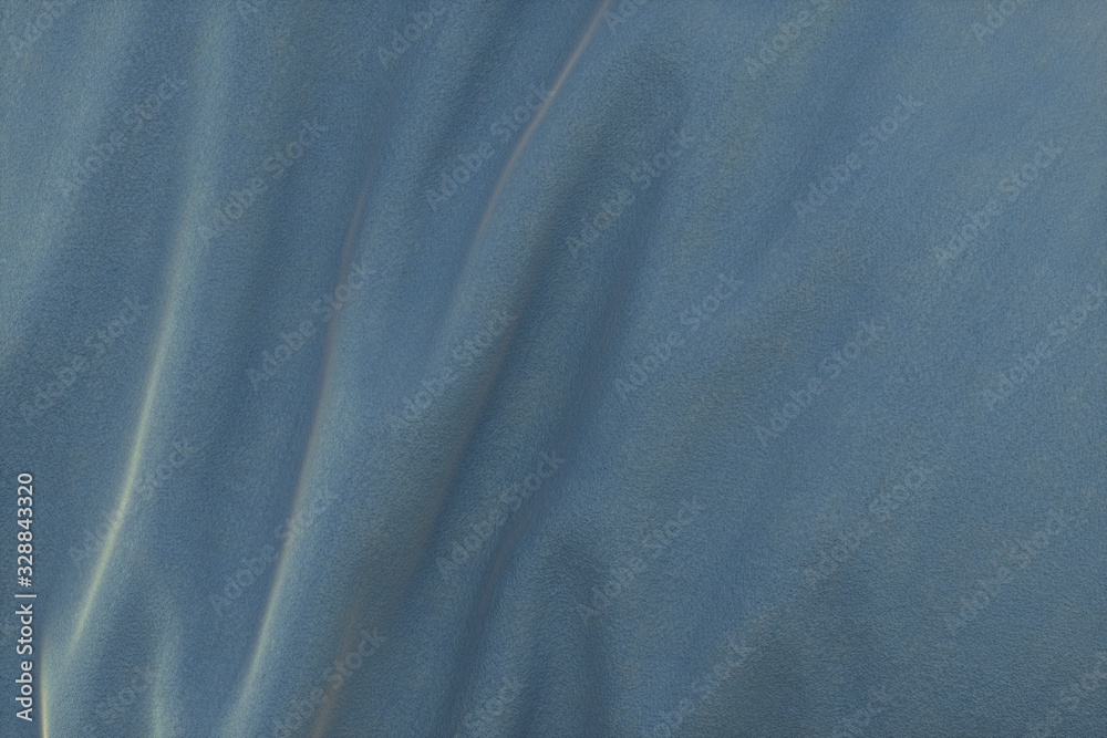 Fototapeta premium Silk and clothes,ripples and folds,3d rendering.
