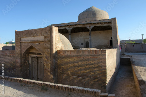 Abdurasulbay Madrasah in Itchan Kala  old or inner town . Khiva  Uzbekistan  Central Asia.