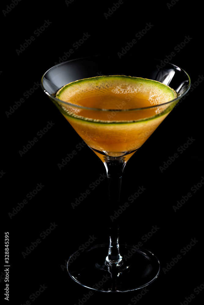 Cantaloup martini
