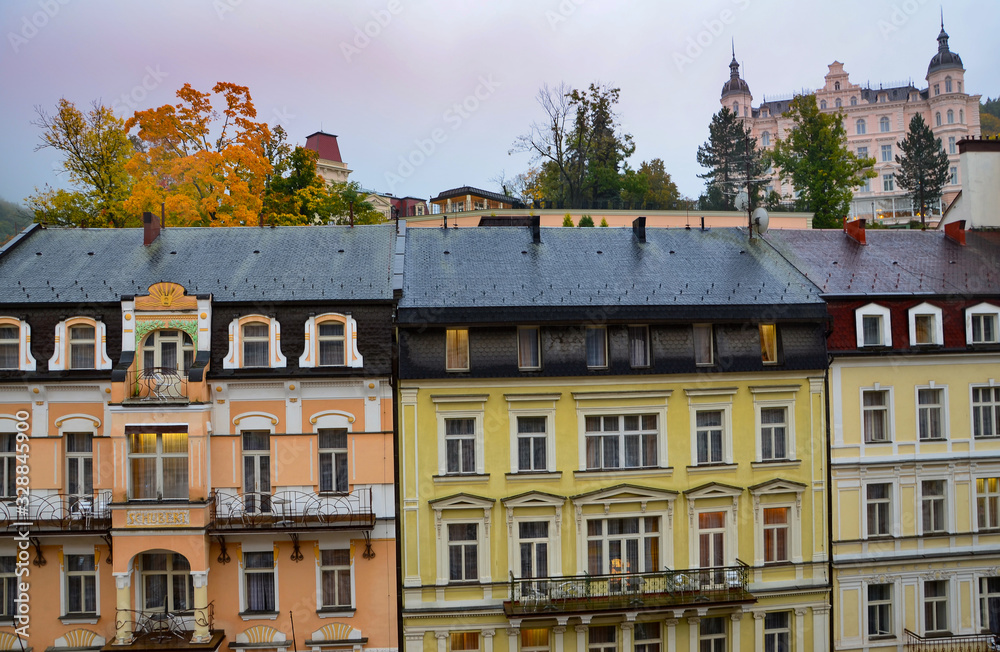 Herbststimmung in Karlsbad (Karlovy Vary) Tschechien Herbststimmung in Karlsbad (Karlovy Vary) Tschechien