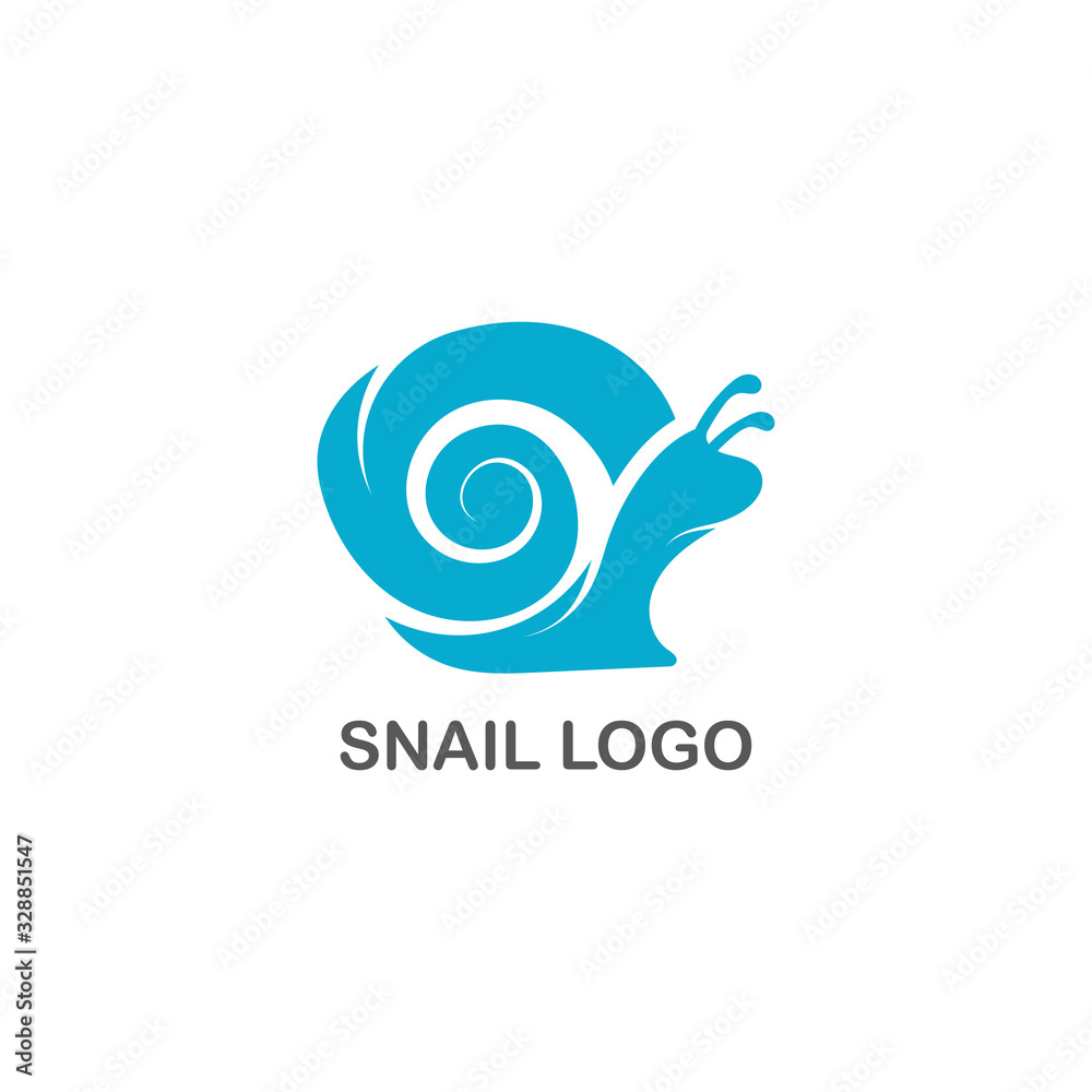 Snail logo creative template vector icon illustration design Snail logo creative template vector icon illustration design