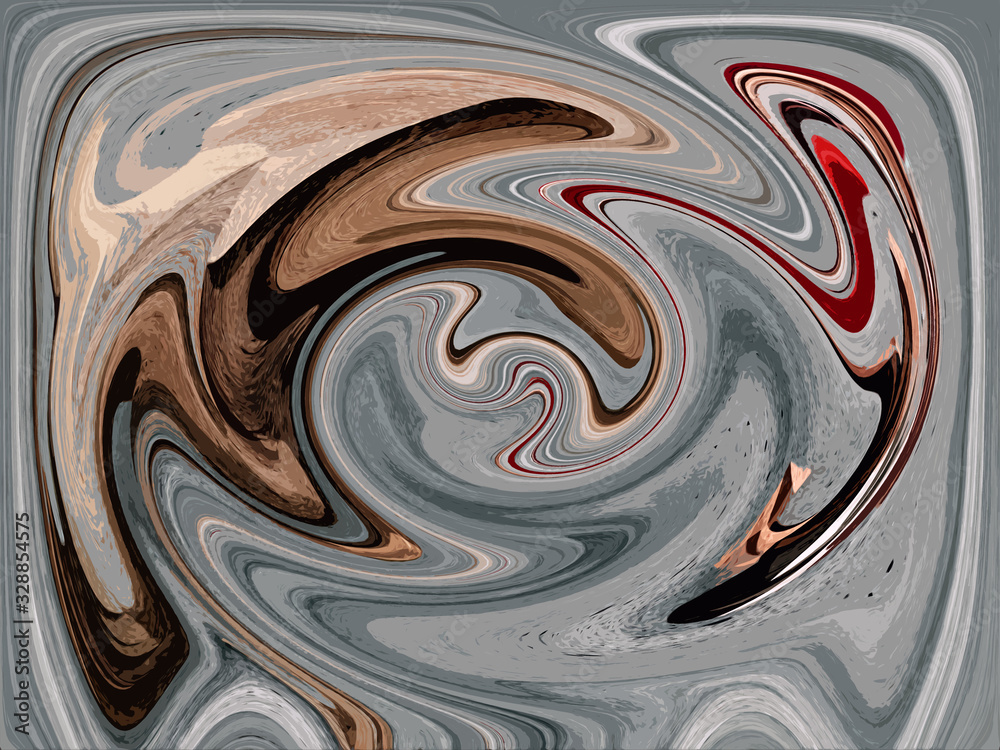 Spiral abstract modern art spinning paint centered color splash background Spiral abstract modern art spinning paint centered color splash background