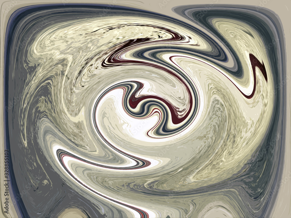 Spiral abstract modern art spinning paint centered color splash background