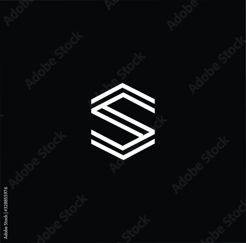 Initial based modern and minimal Logo. S SS letter trendy fonts monogram icon symbol. Universal professional elegant luxury alphabet vector design © FinalDesignz