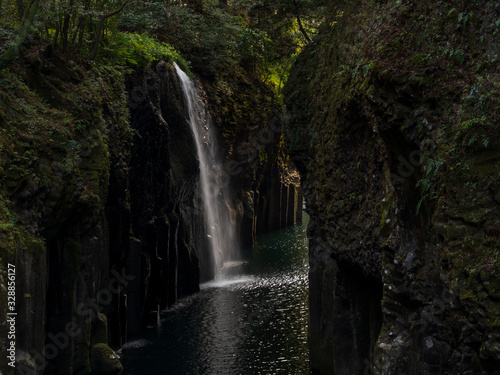 Minaino Falls in Takachiho Gorge  Miyazaki  Japan