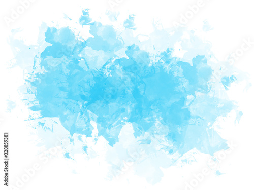 Abstract coloful pastel on watercolor illustration painting background.