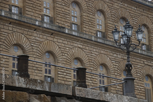 Architectonic heritage in the old town of Florence