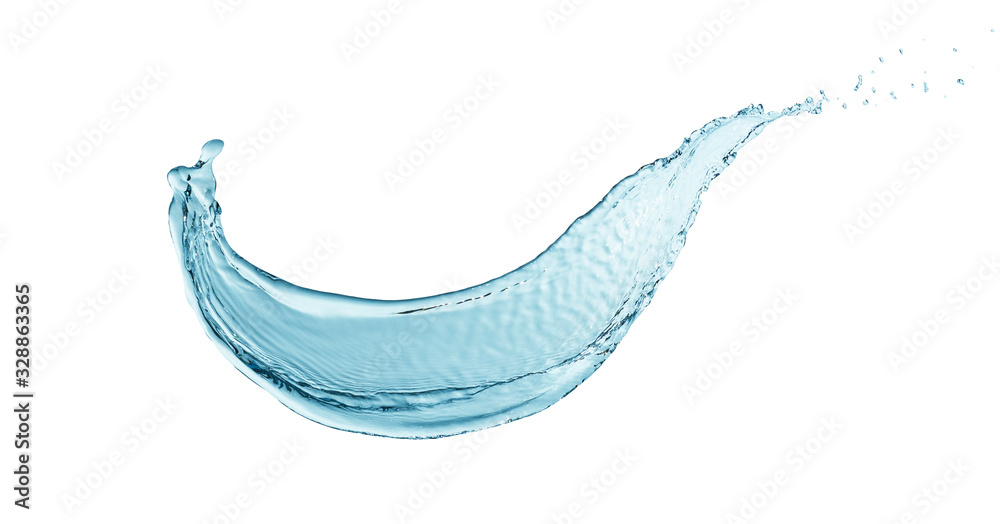 Splash water shape isolated on white background. Splash water shape isolated on white background.