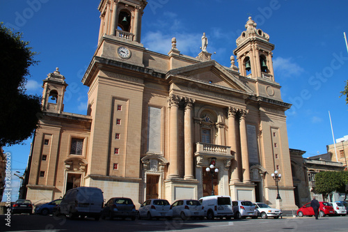 our lady of victories church in senglea (malta) photo