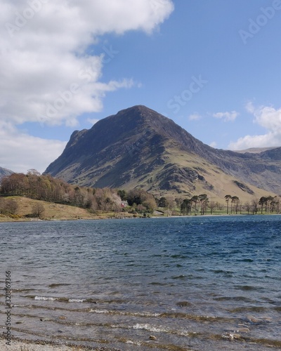 lake in mountains