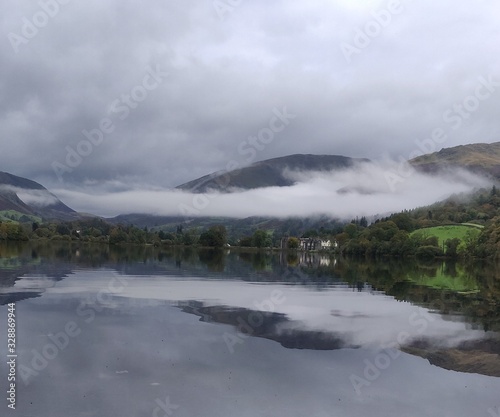 lake in mountains