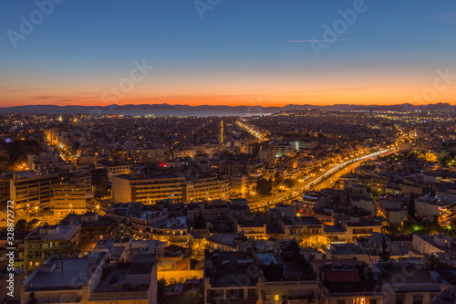 Athens sunset