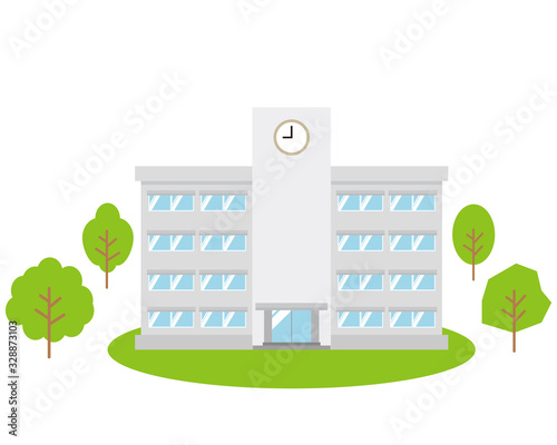 学校　校舎　中学校　小学校　高校　