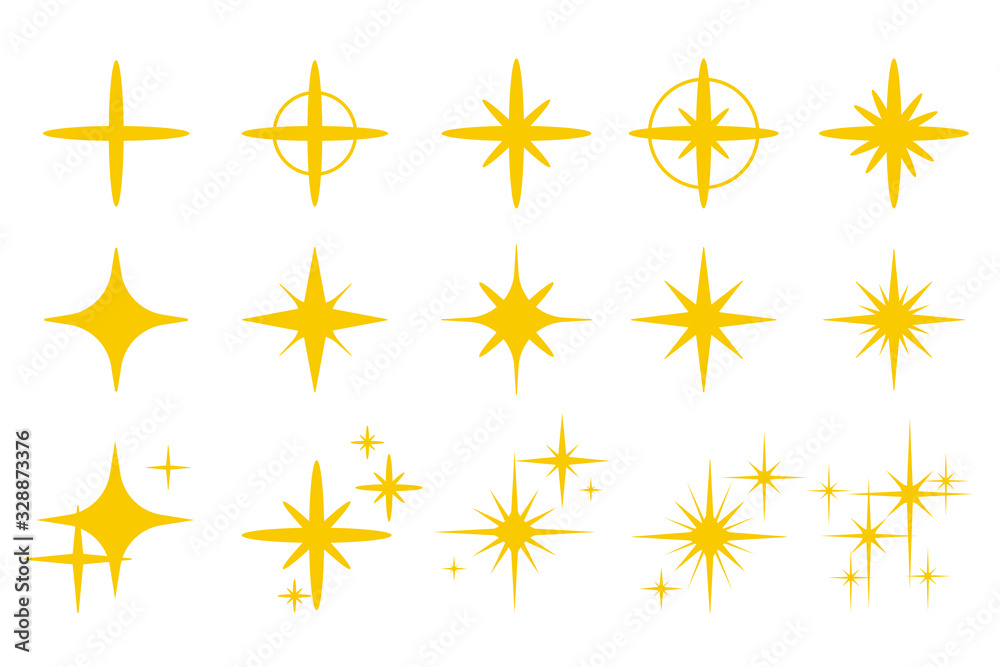 Vector golden yellow light sparkling.Glittering golden flash effect isolate on white background. Vector golden yellow light sparkling.Glittering golden flash effect isolate on white background.