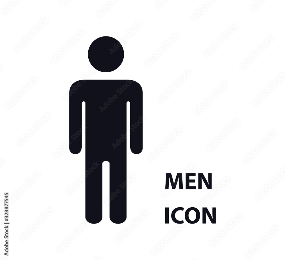 People icon ,toilet sign vector logo template People icon ,toilet sign vector logo template