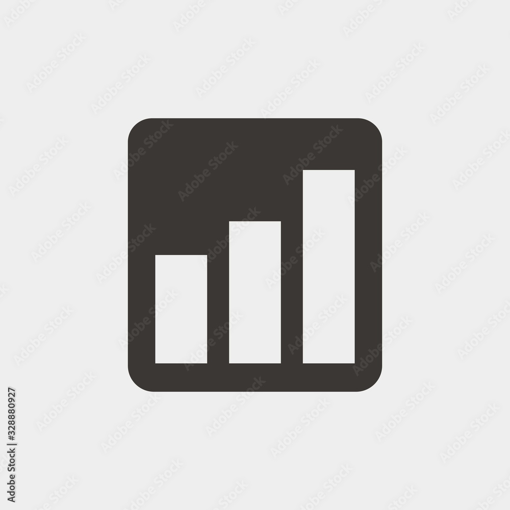 bar chart graph vector icon business profit and loss graph bar chart graph vector icon business profit and loss graph
