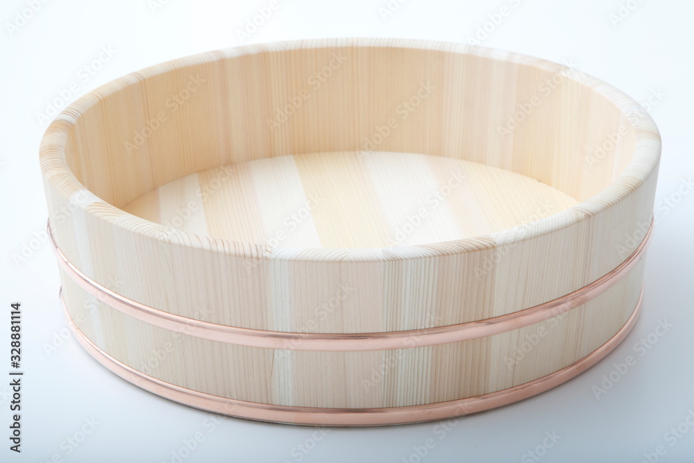 日本の寿司桶イメージ