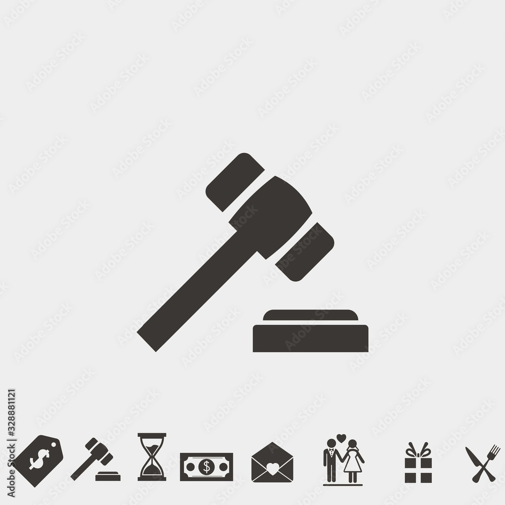 law justice gavel vector icon illustration with free icons law justice gavel vector icon illustration with free icons