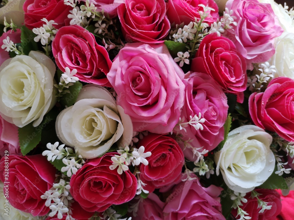 Naklejka premium bouquet of roses