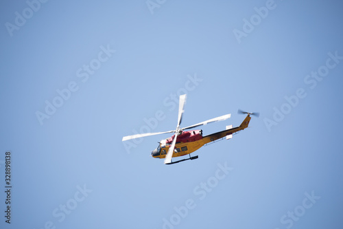 Fototapeta Naklejka Na Ścianę i Meble -  rescue helicopter