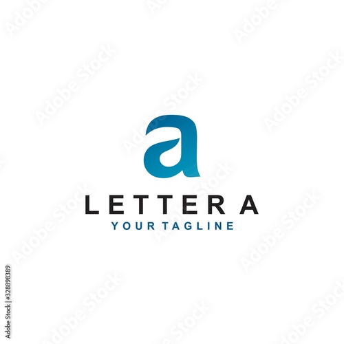 Latter A Logo Simple Vector and Templates