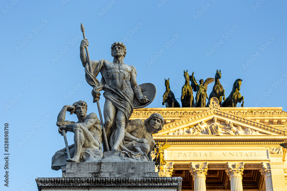 Obraz premium Victor Emmanuel II Monument, in Rome