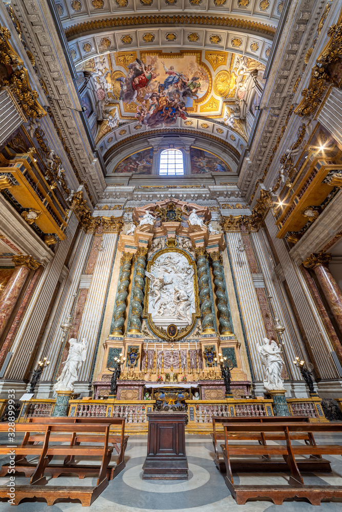 Church of St. Ignatius of Loyola, Rome, Italy
