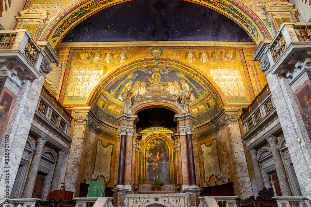Basilica of Saint Praxedes, Rome, Italy