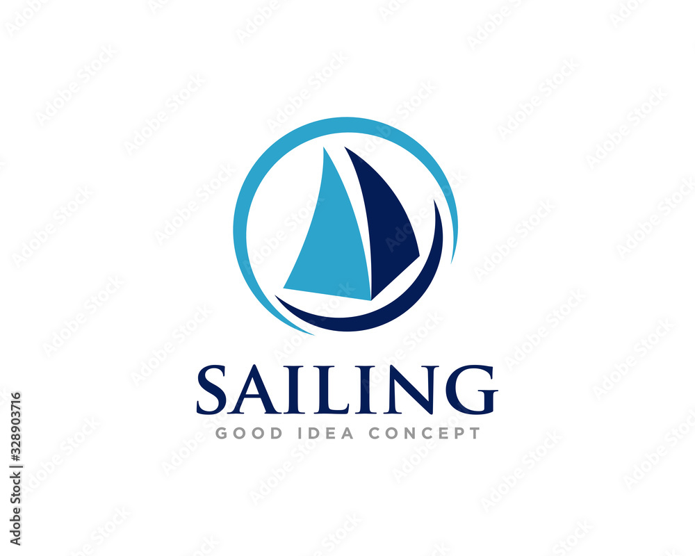 Sailing Boat Logo Icon Design Vector Sailing Boat Logo Icon Design Vector