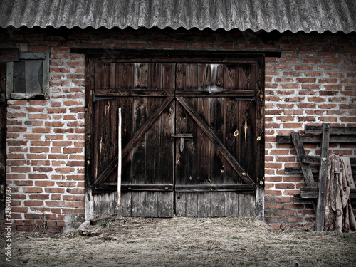 old wooden house